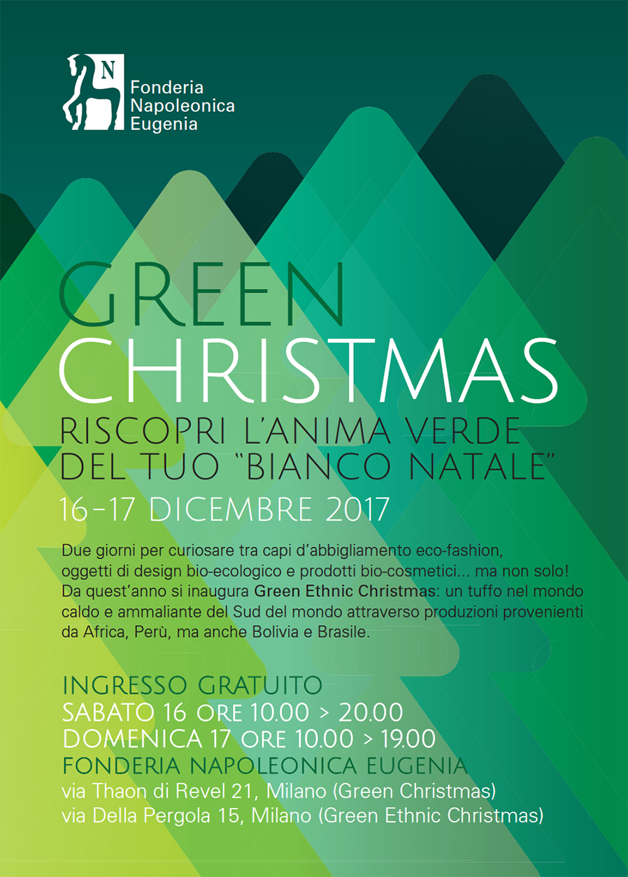 cartolina Green Christmas 2017